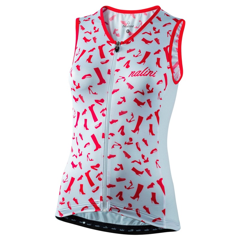 Nalini Red Shoes women sleeveless jersey - White