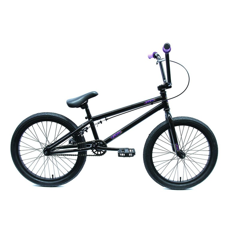 Academy Origin BMX Bike 20 Inch Gloss/Black/Purple (2018)