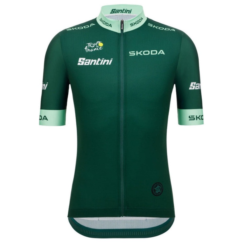 Jersey Santini Green Tour de France 2025 Fan Line