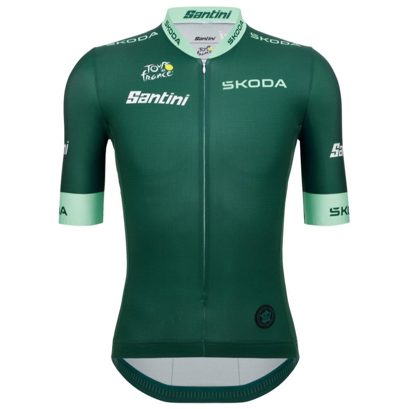 Jersey Santini Green Tour de France 2025 Official