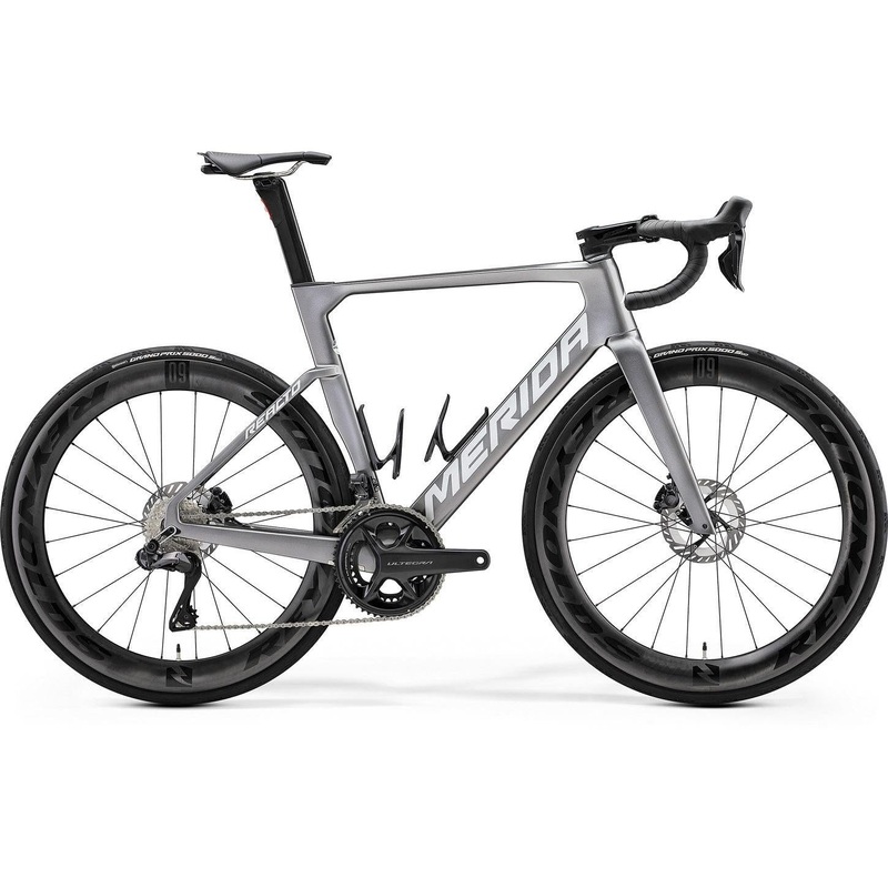 Merida Reacto 8000 Drop Bar Road Bike Gunmetal Grey/Silver