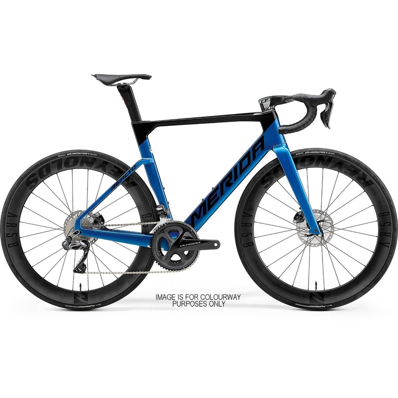 Merida Reacto 8000-E Road Bike Black/Light Blue