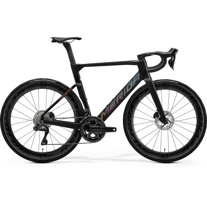 Merida Reacto 8000 Road Race Bike Silk Black/Glossy Dark Silver