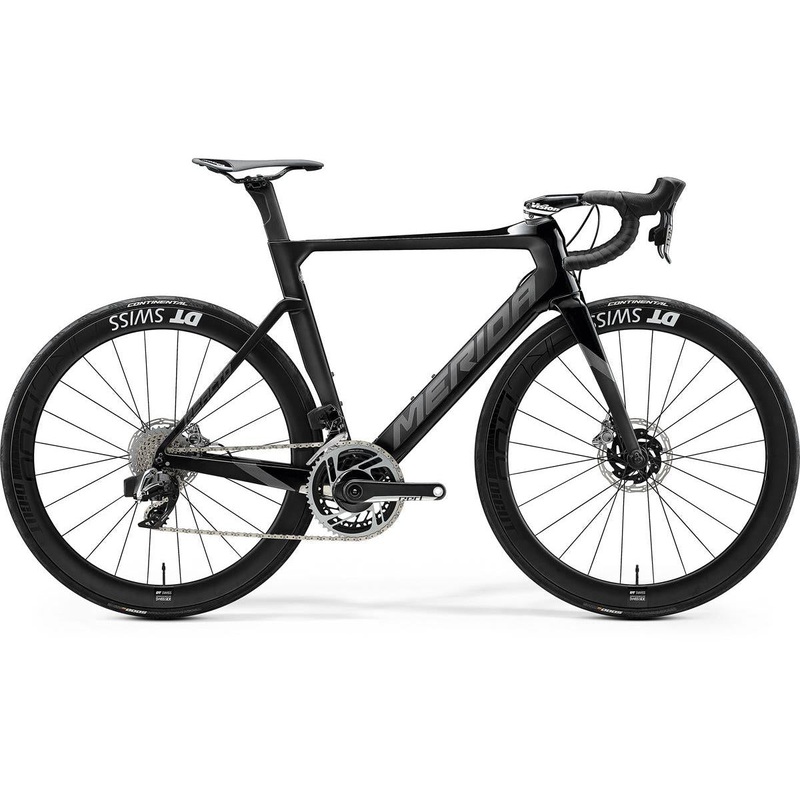 Merida Reacto Disc 9000 E Road Bike Glossy Black/Silk Black (2020)
