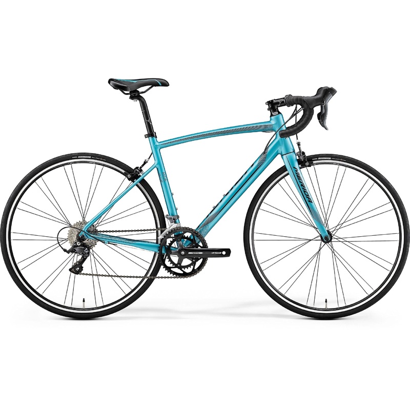 Merida Ride Juliet 100 Womens Bike Silk Petrol Blue/Black (2017)