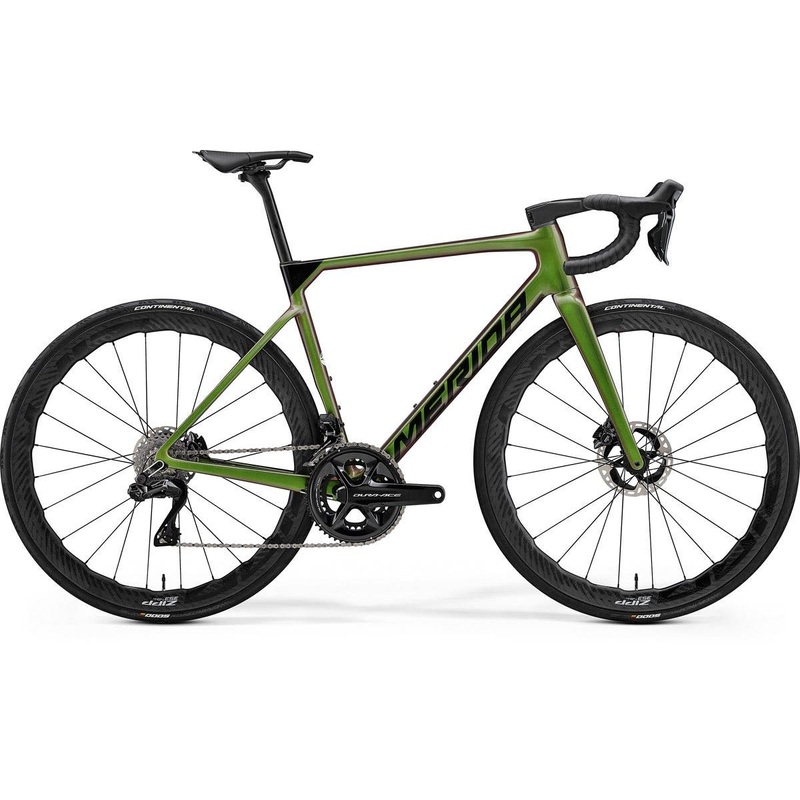 Merida Scultura 10K Road Bike Chameleon Green/Black (2022)