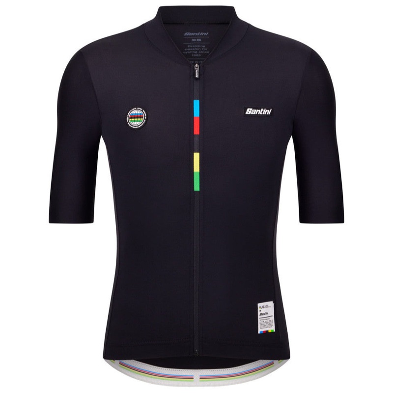Santini UCI World Champion jersey - Black