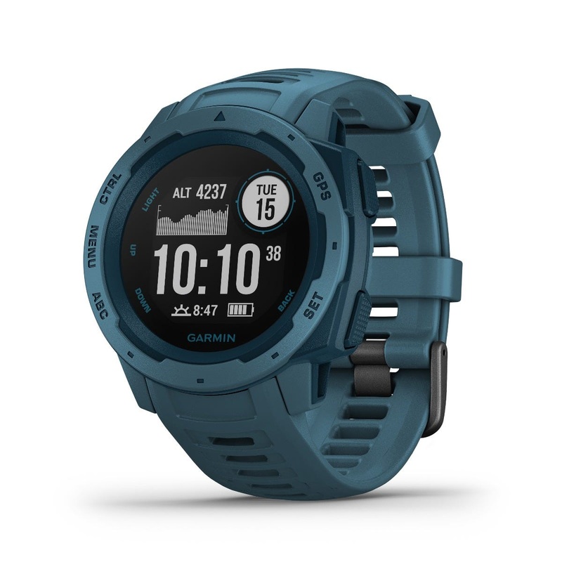 Garmin Instinct GPS Watch Lakeside Blue