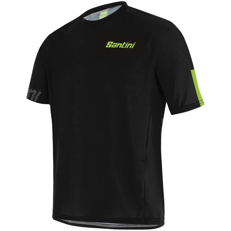 Santini Sasso jersey - Black green
