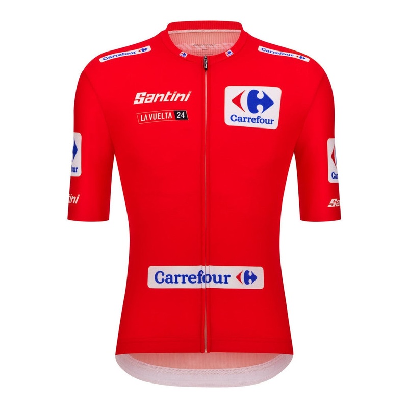 Santini Vuelta Espana red jersey 2024