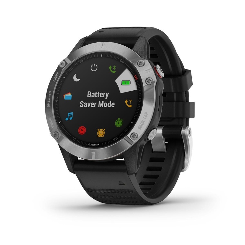 Garmin Fenix 6 GPS Watch Silver/Black