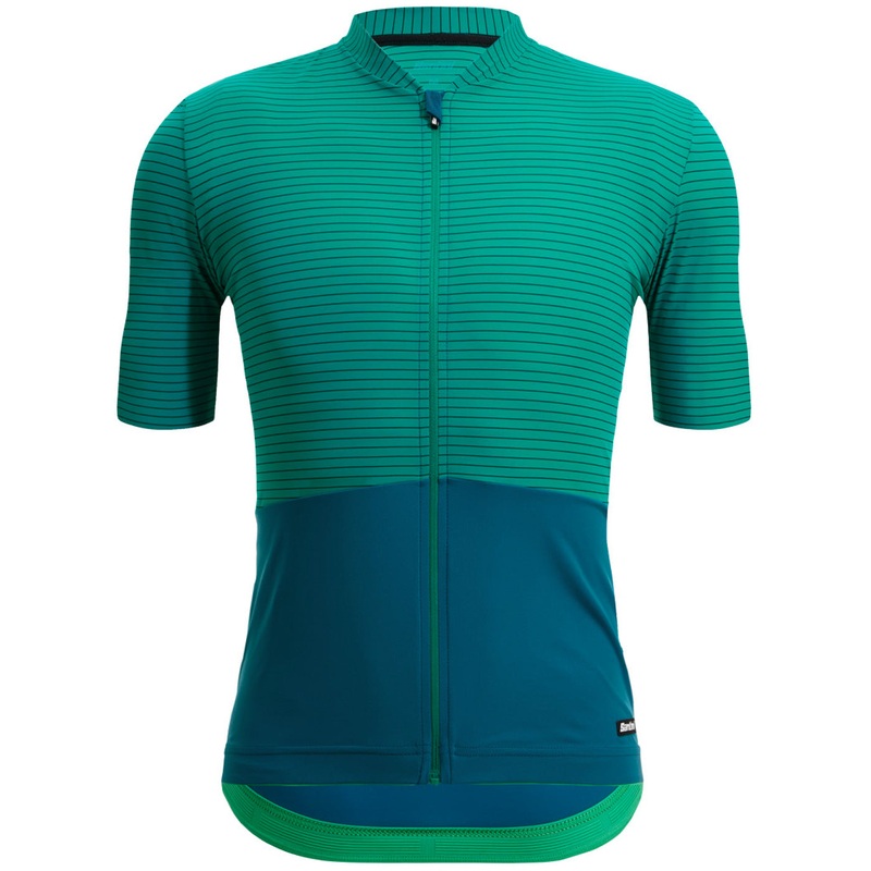 Jersey Santini Color Stripe - Green