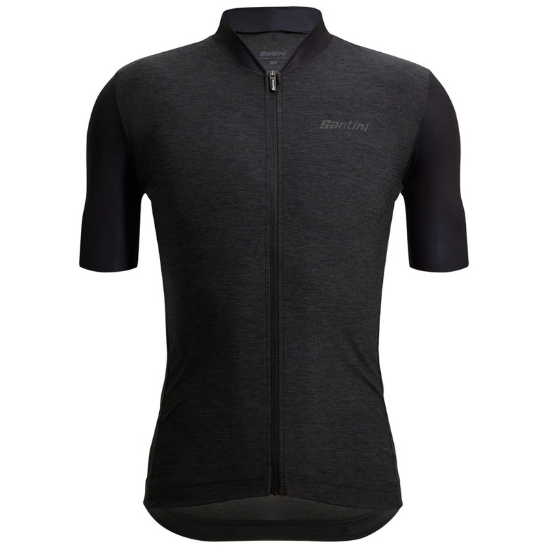 Jersey Santini Pure Color - Black