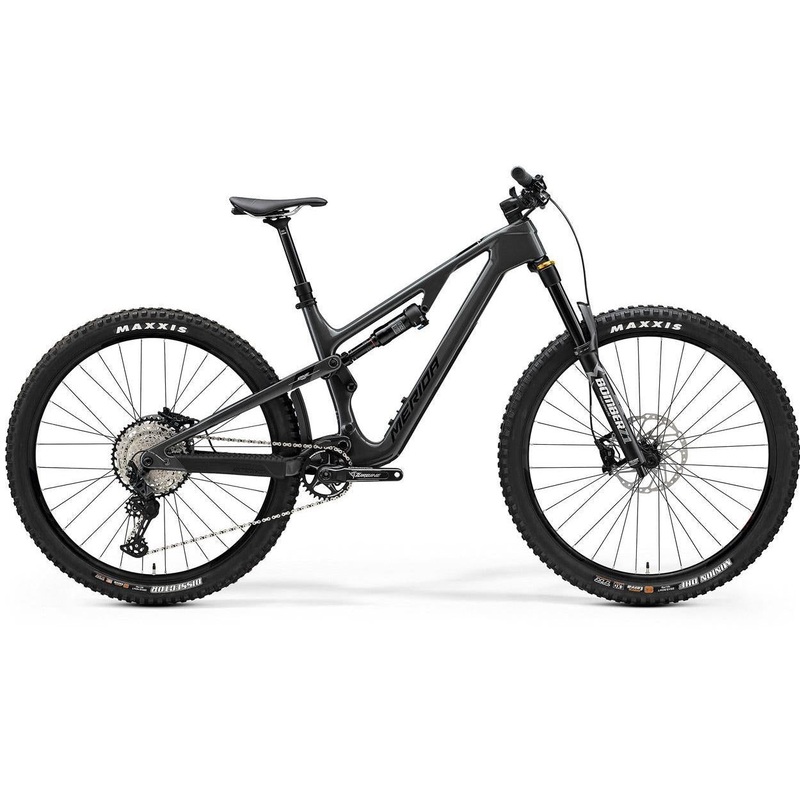 Merida One-Forty 6000 Dual Suspension Mountain Bike Grey Black/Silver