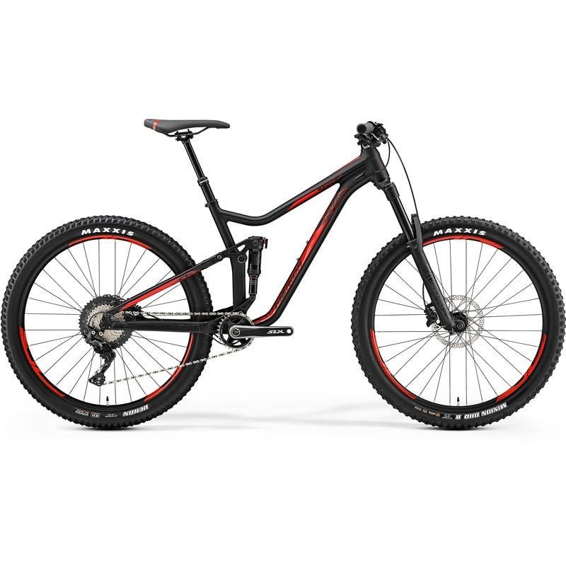 Merida One Forty 700 Mountain Bike Matt Black/Shiny Red