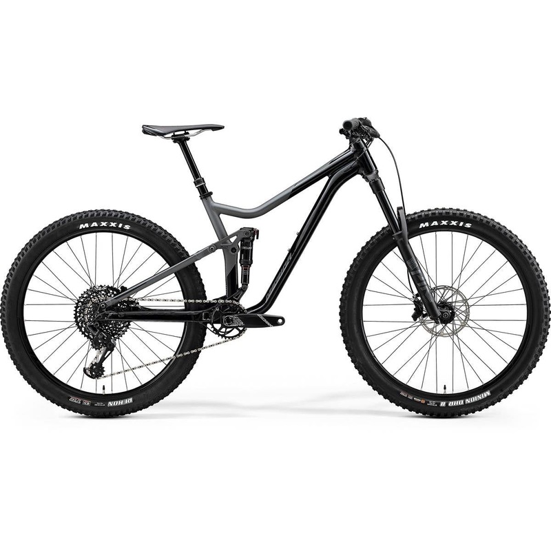Merida One Forty 800 Mountain Bike Glossy Black/Matt Dark Grey (2020)