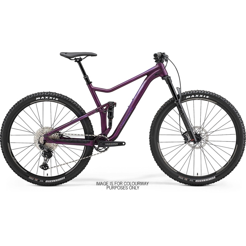 Merida One Twenty 600 Mountain Bike Matt Dark Purple/Purple/Silver