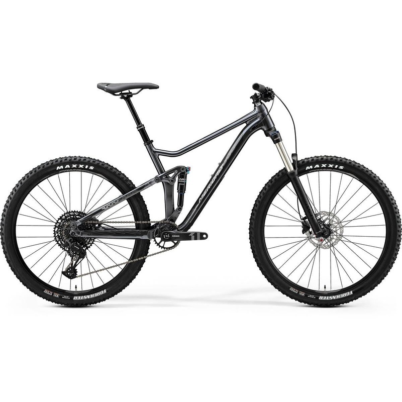 Merida One Twenty 7 400 Mountain Bike Glossy Anthracite/Silver