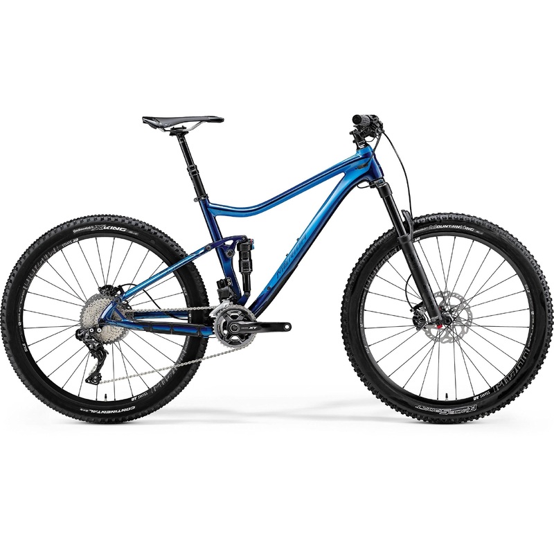 Merida One Twenty 7.7000-E Mountain Bike Dark Blue (2017)