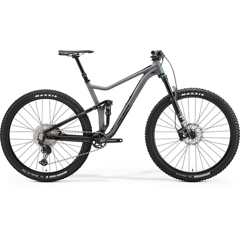 Merida One Twenty 700 Mountain Bike Matt Grey/Glossy Black