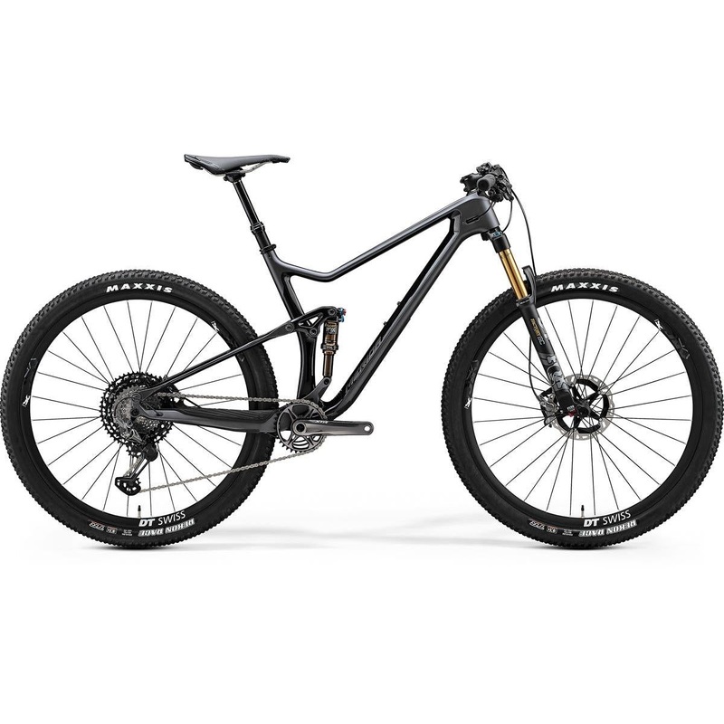 Merida One Twenty RC 9 9000 Mountain Bike Matt Anthracite/Glossy Black/Gold (2020)