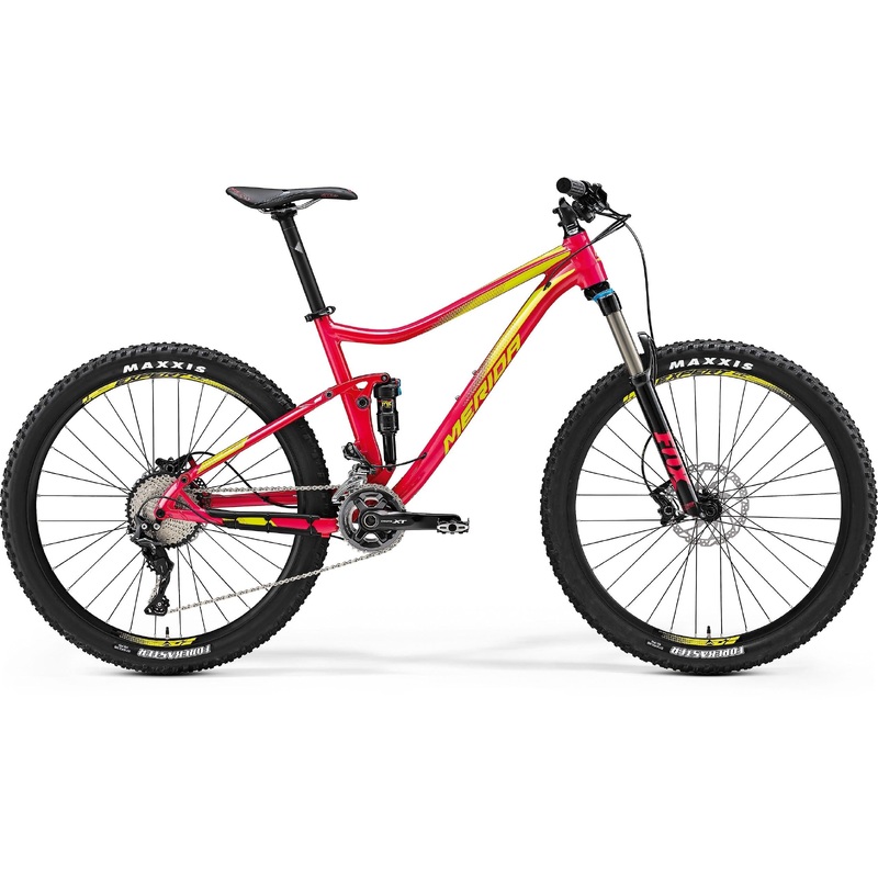 Merida One Twenty Xt Ed Juliet Womens Mountain Bike Raspberry Lime (2017)