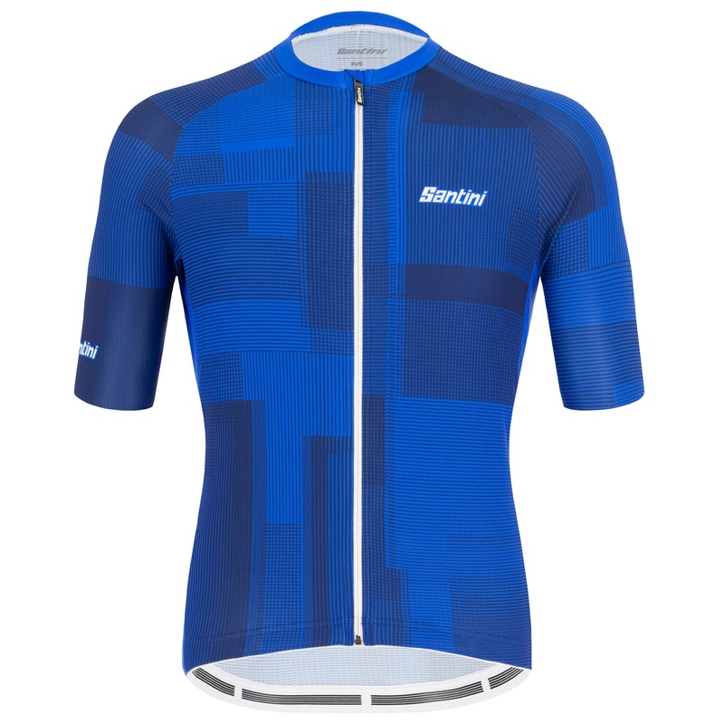Santini Karma Kinetic jersey - Blue