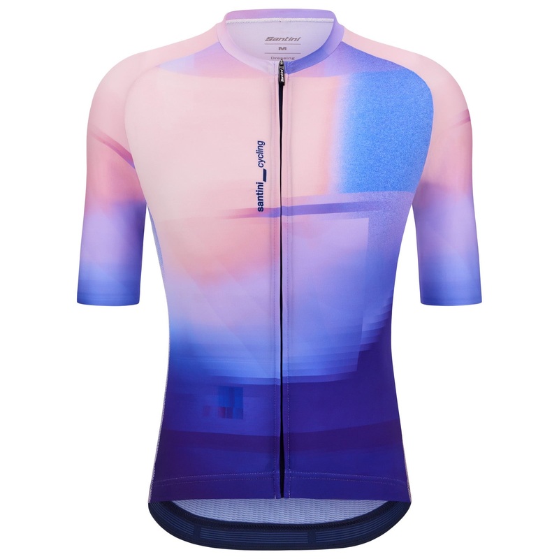Santini Luce jersey - Pink Blue