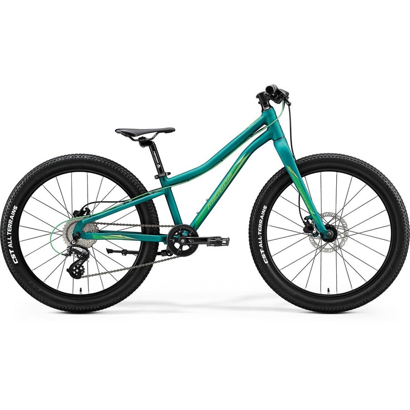 Merida Matts J24 Plus Kids Bike Matt Dark Green/Light Green (2020)