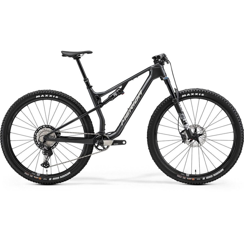 Merida Ninety-Six 7000 Dual Suspension Mountain Bike Dark Silver