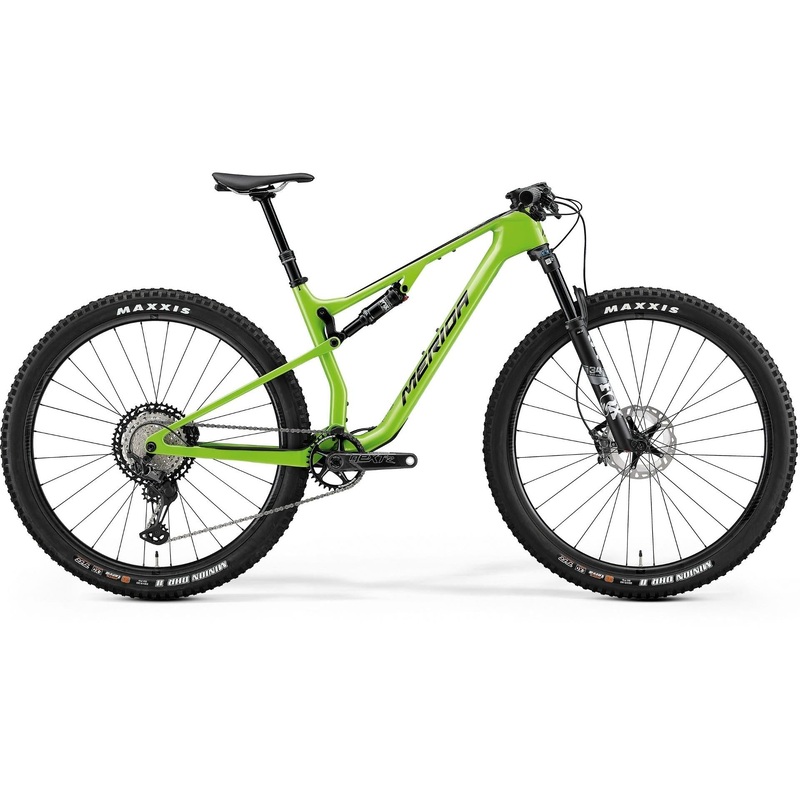 Merida Ninety-Six 7000 Dual Suspension Mountain Bike Green/Black