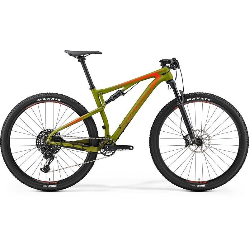 Merida Ninety-Six 9 6000 Mountain Bike Matt Olive/Red (2019)