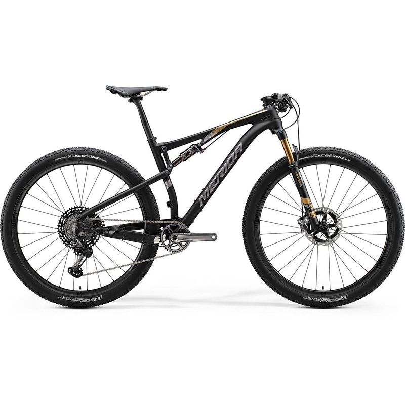 Merida Ninety Six 9 9000 Mountain Bike Matt Metallic Black/Gold (2020)
