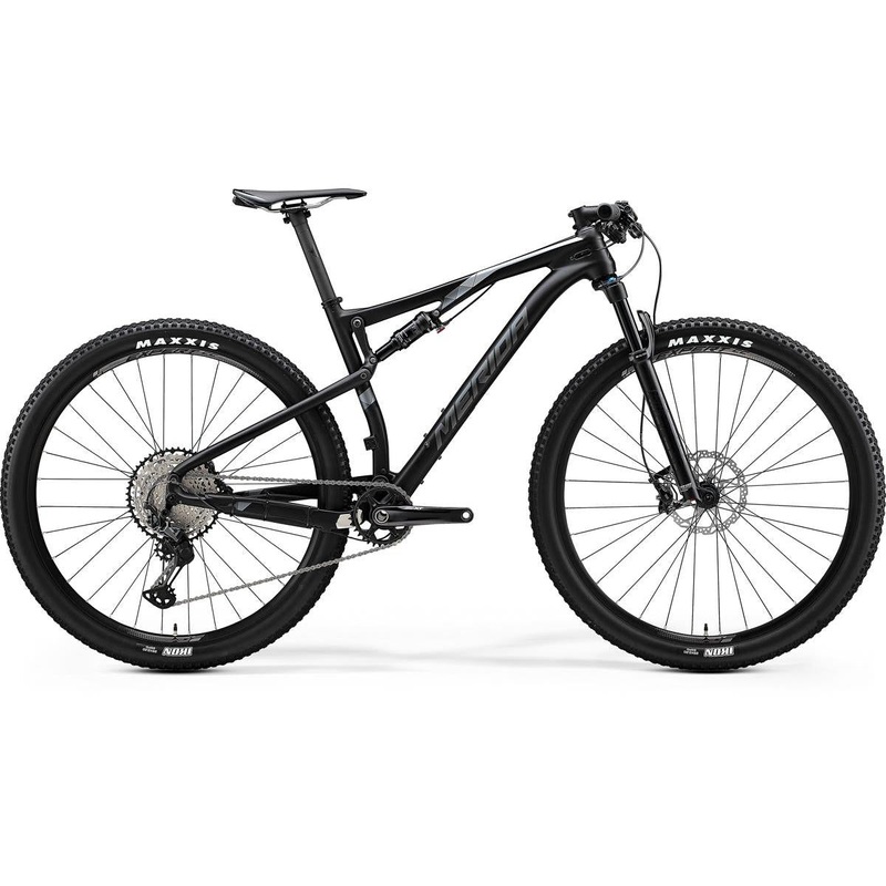 Merida Ninety Six 9 XT Mountain Bike Silk Metallic Black/Dark Silver (2020)