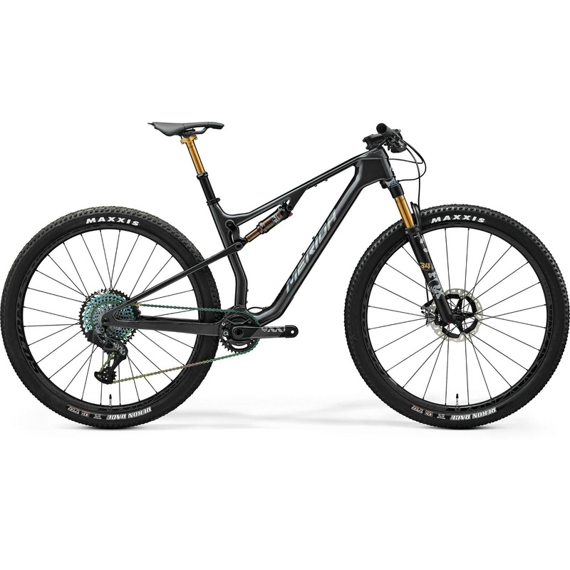 Merida Ninety-Six RC 10K Dual Suspension Mountain Bike Silver/Black/Ti-Flash