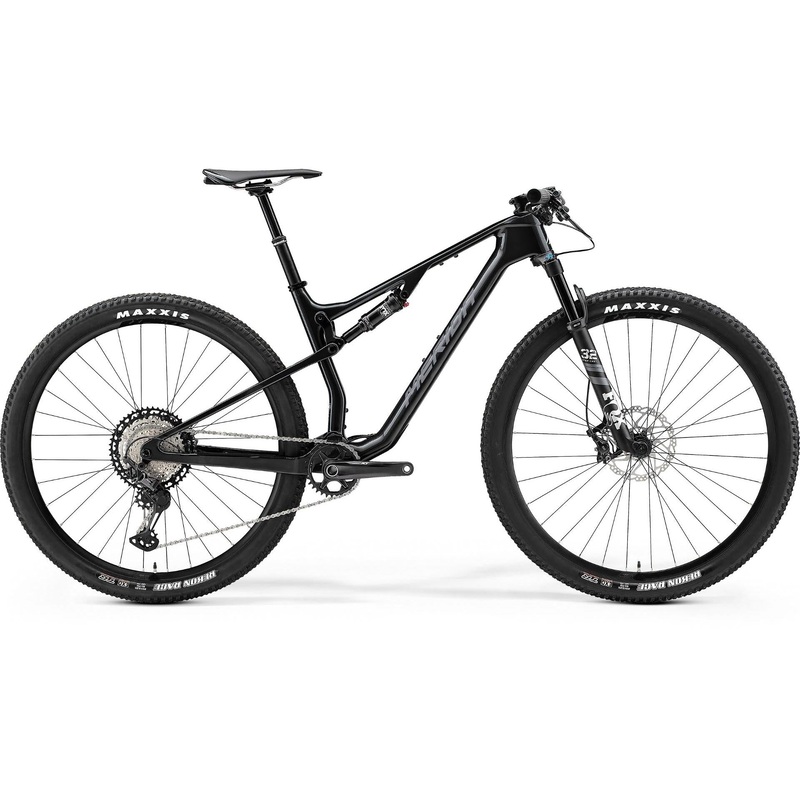 Merida Ninety-Six RC XT Dual Suspension Mountain Bike Silver/Black/Silver