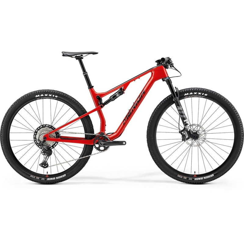 Merida Ninety Six RC XT Mountain Bike Glossy Race Red/Black (2021)