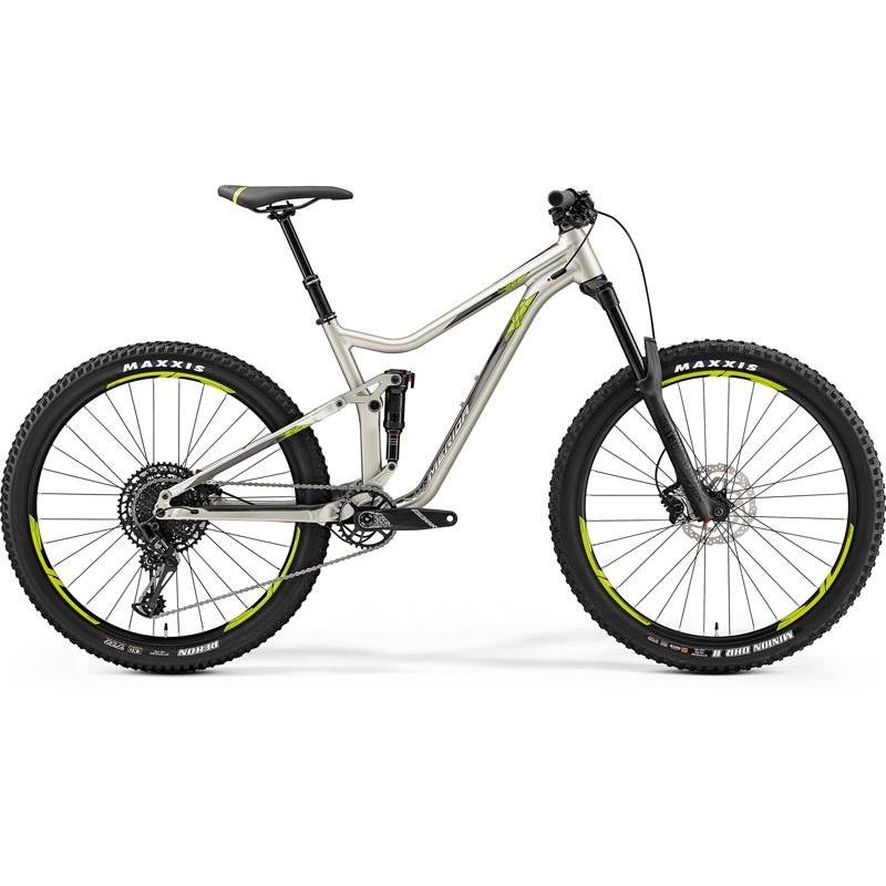 Merida One Forty 600 Mountain Bike Silk Titan/Green (2019)