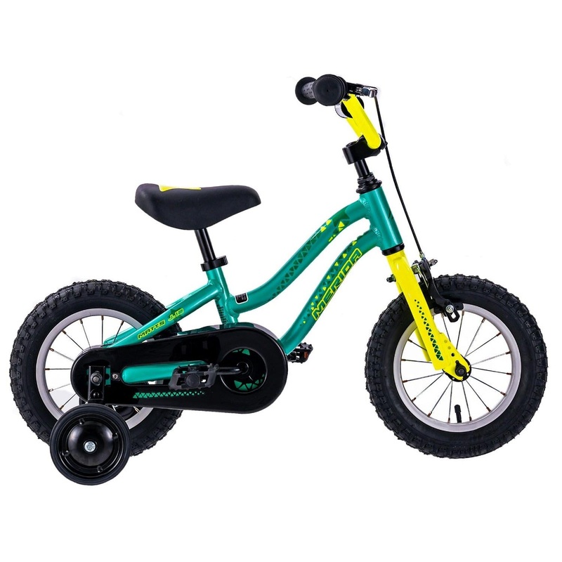 Merida Matts J12 Kids Bike Silk Teal/Yellow