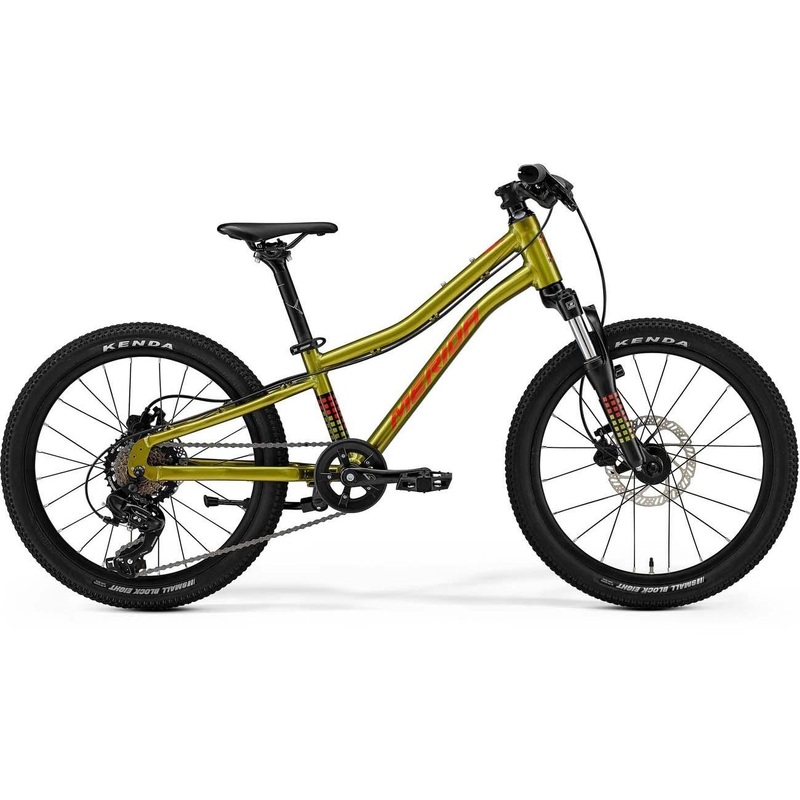 Merida Matts J20 Kids Bike Fall Green/Red/Black