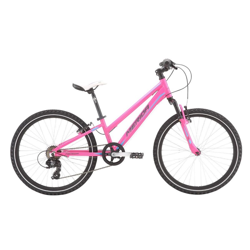 Merida Matts J24 Kids Bike Pink/Barbie Blue/Grey (2019)