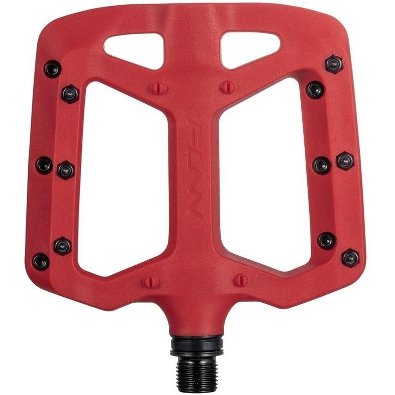 FUNN Taipan Flat Pedals Red