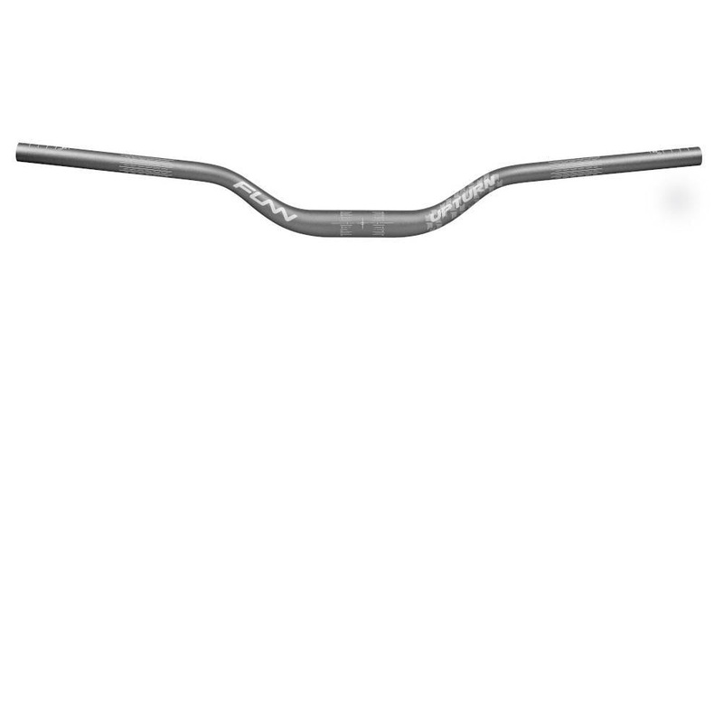 FUNN Upturn Handlebar 31.8mm Diameter 785mm Width 55mm Rise Grey