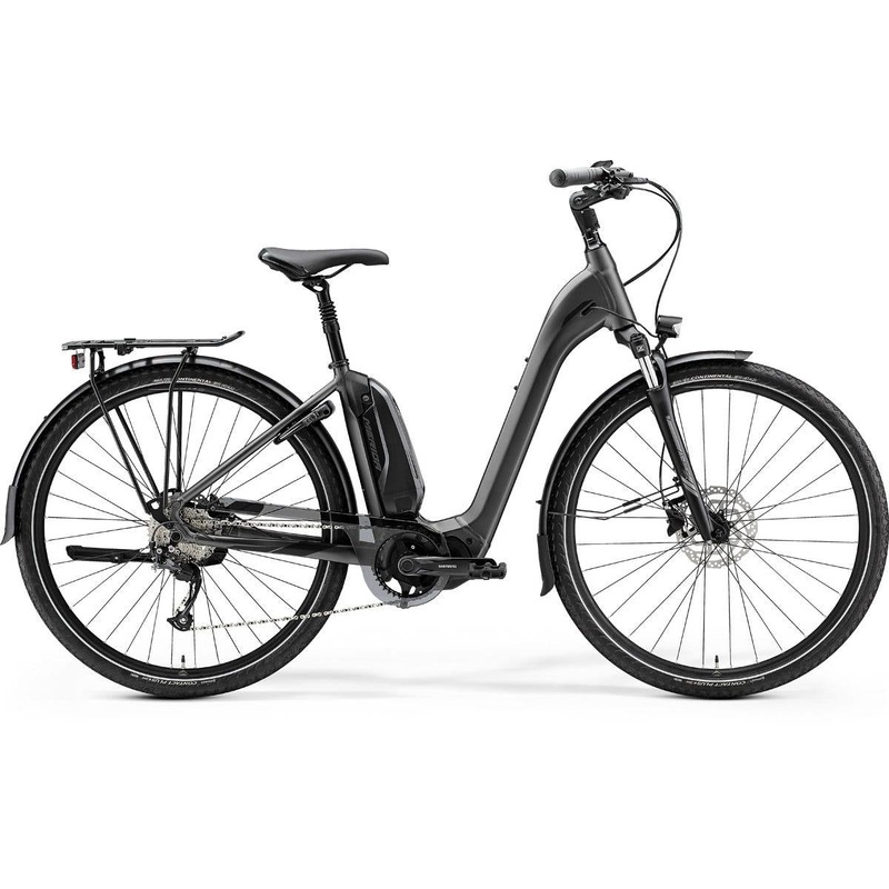 Merida eSpresso City 300SE EQ 504Wh Electric Hybrid Bike Step-Thru Matt Silver