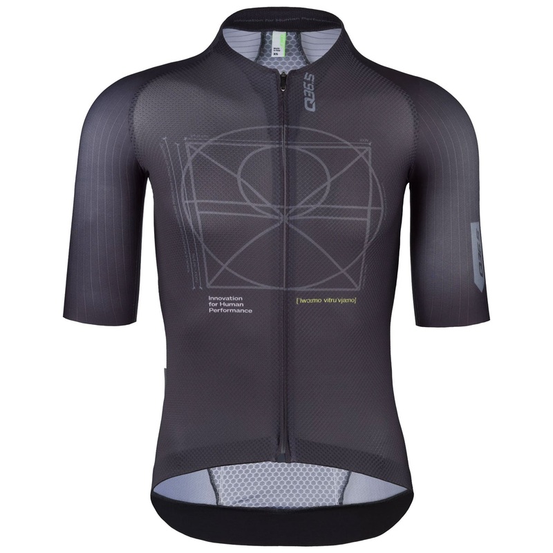 Q36.5 Gregarius Clima Vitruvian jersey - Dark gray