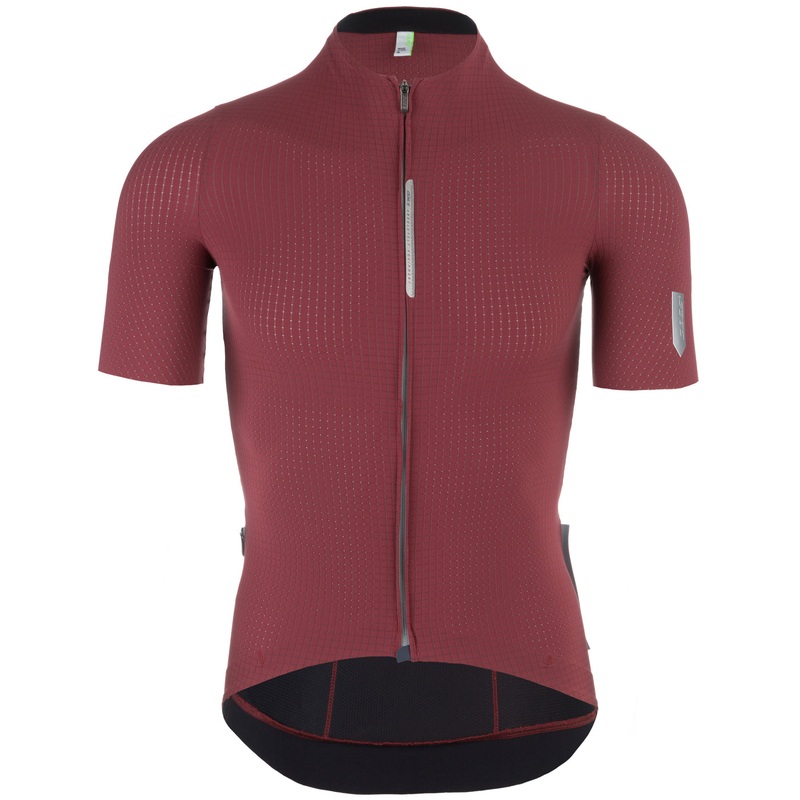 Q36.5 Pinstripe Pro jersey - Dark red