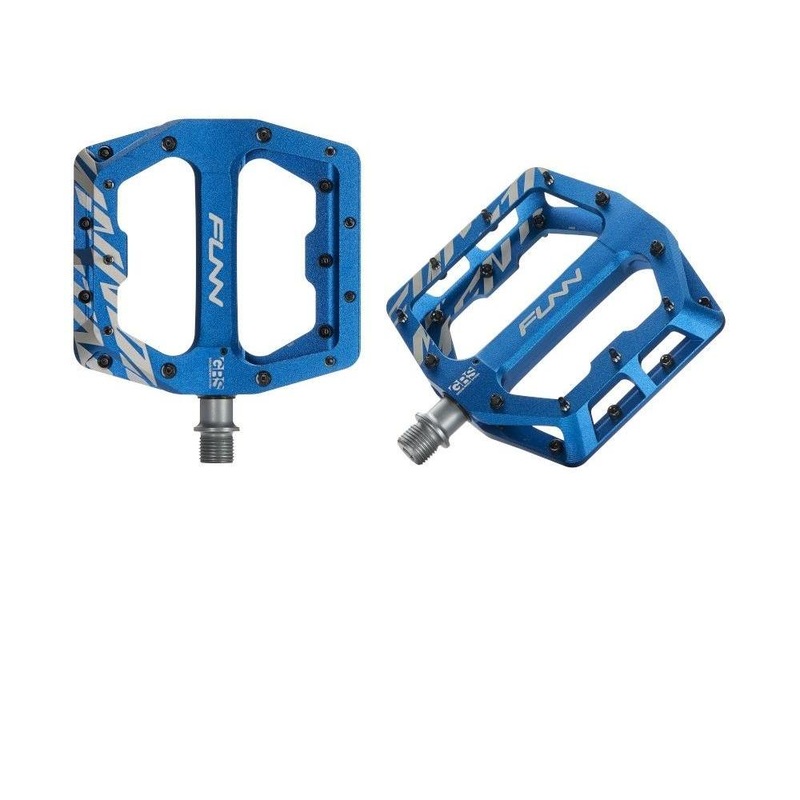 Funn Funndamental V2 Flat Pedals Blue