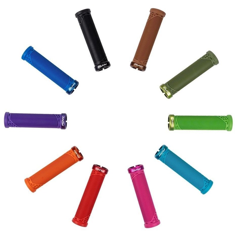 FUNN Hilt Junior Lock On Grips Red