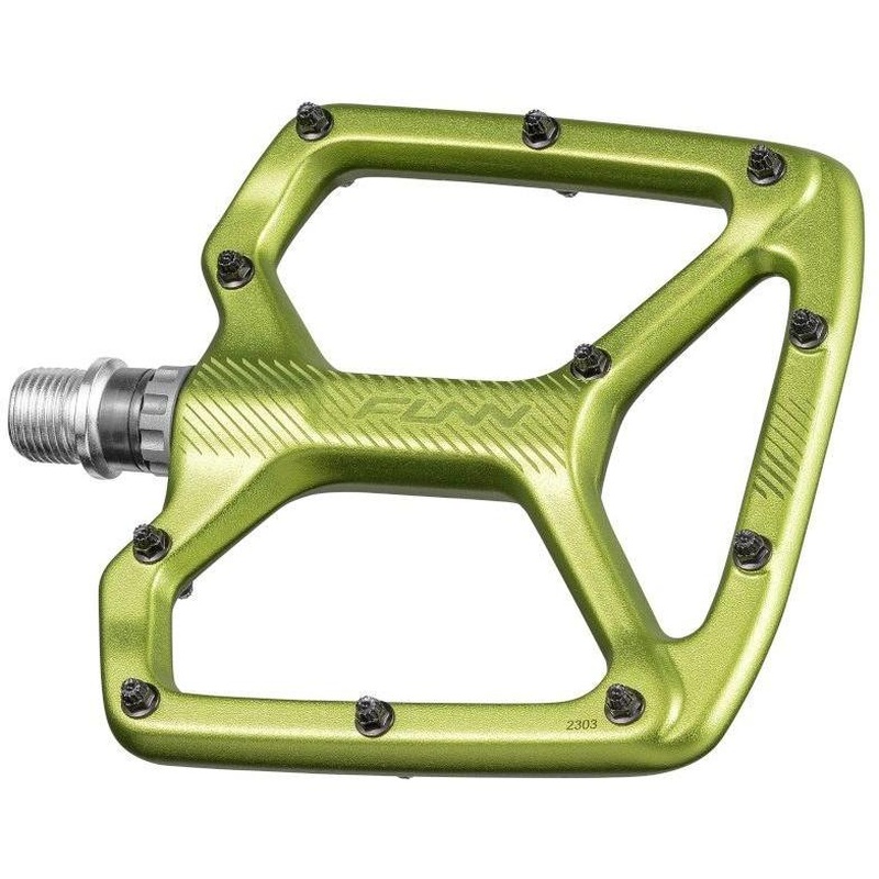 FUNN Python V2 Flat Pedals Green