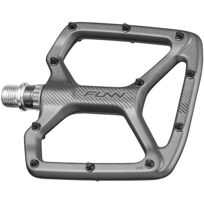 FUNN Python V2 Flat Pedals Grey